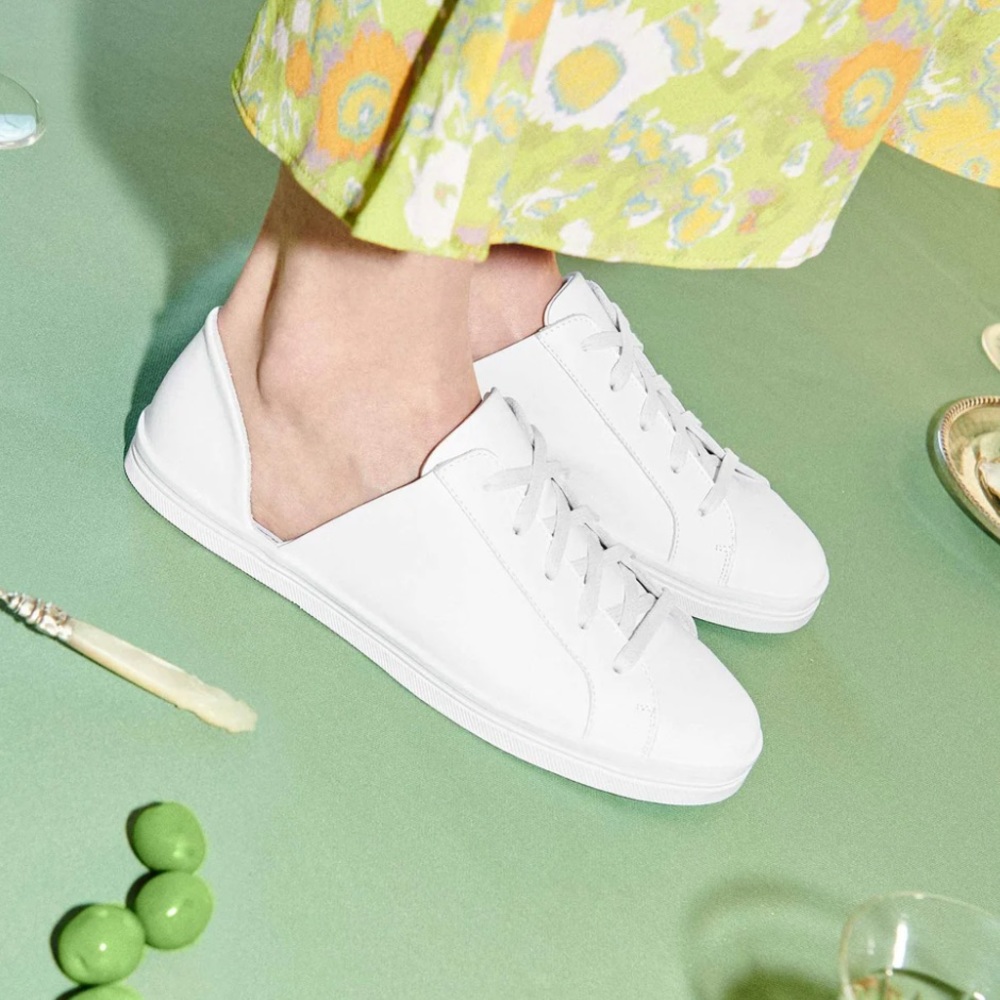 Freda Salvador Eda D’Orsay Sneaker + Canvas Tote